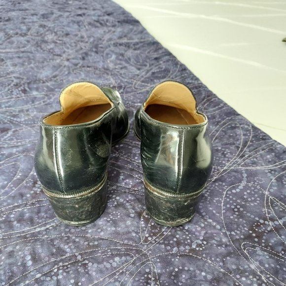 Gently worn Ann Taylor heeled loafers, 7.5 - Picture 4 of 8